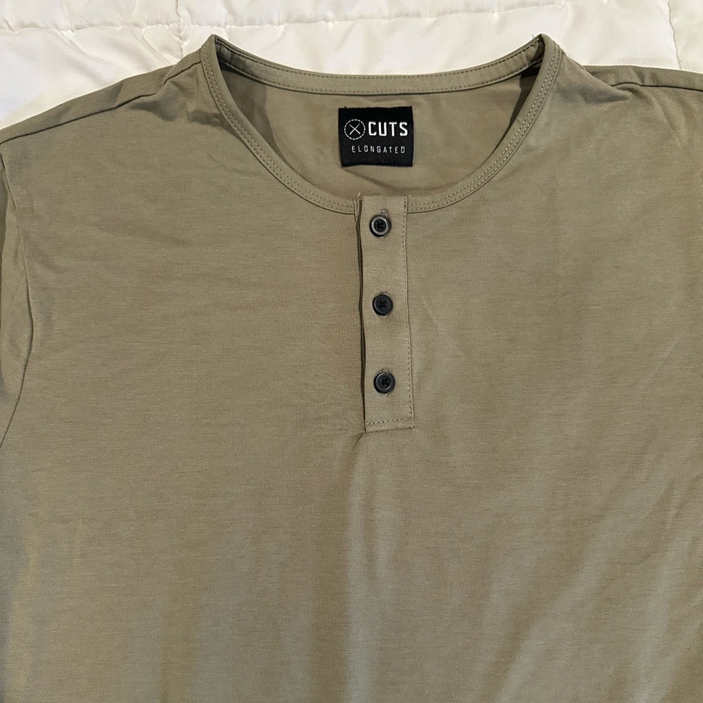Cuts Long Sleeve Drop Cut - Picture 2 of 4